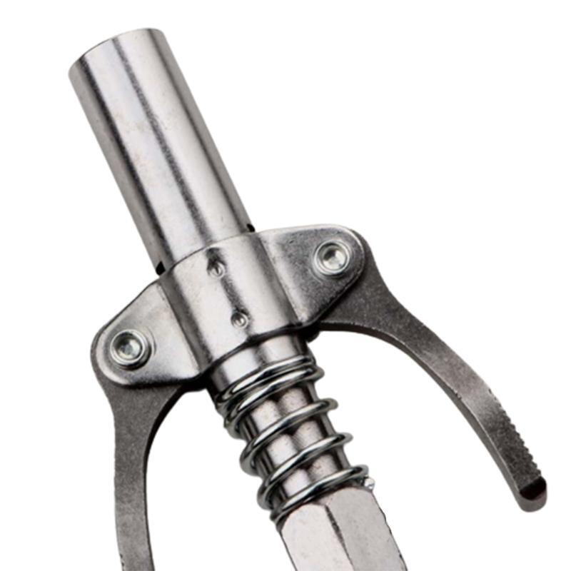 Grease Gun Coupler Quick Lock Nozzle NPTI/8 10000PSI Electric Grease Gun Adapter