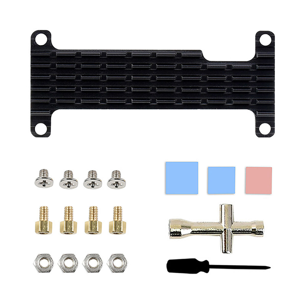 For Raspberry Pi Zero/Zero 2W Universal Heat Sink Aluminum Alloy CPU Heat Sink