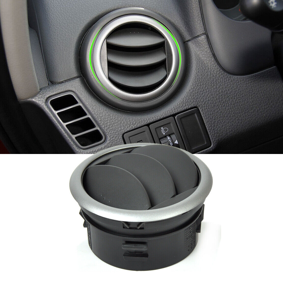 Dashboard Air Condition Deflector Outlet Side Vent fit for Suzuki SX4 Swift Li