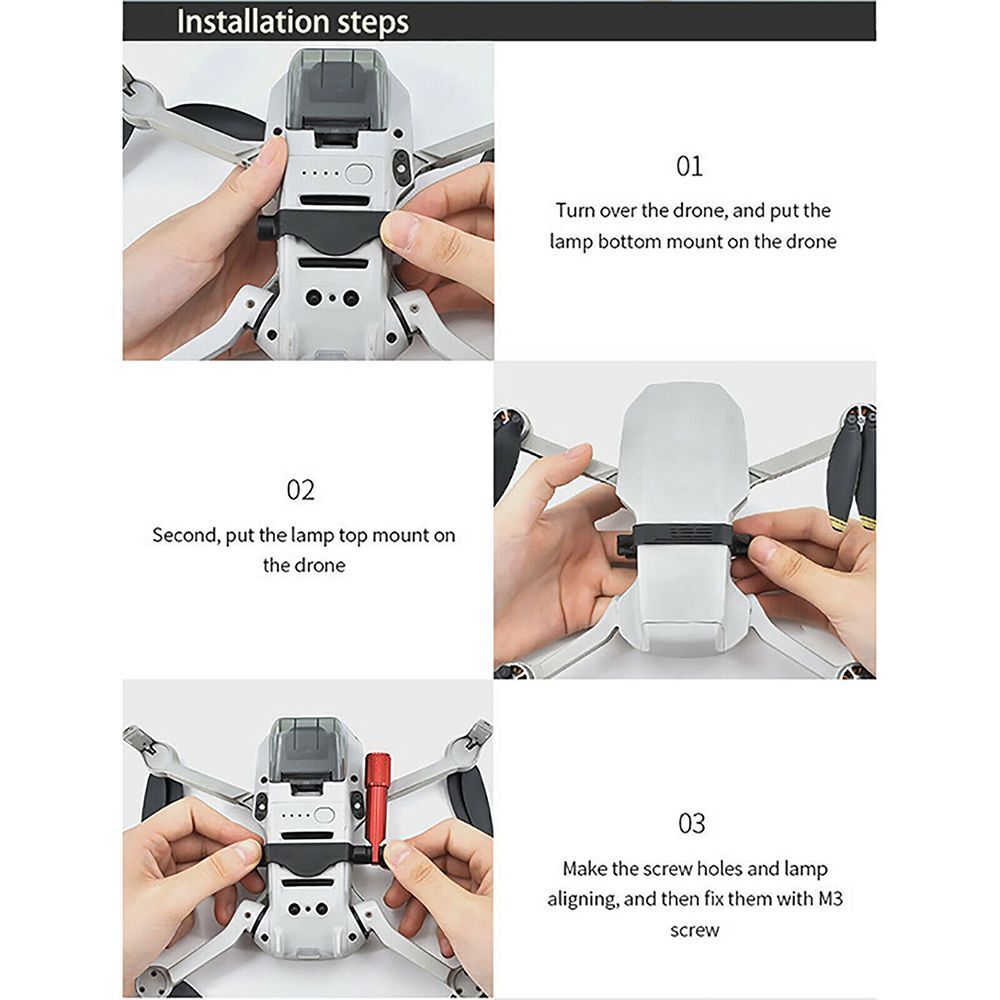 Flight Lights Luminous Lamp Fill Light LED Searchlight For DJI Mavic Mini/SE/2