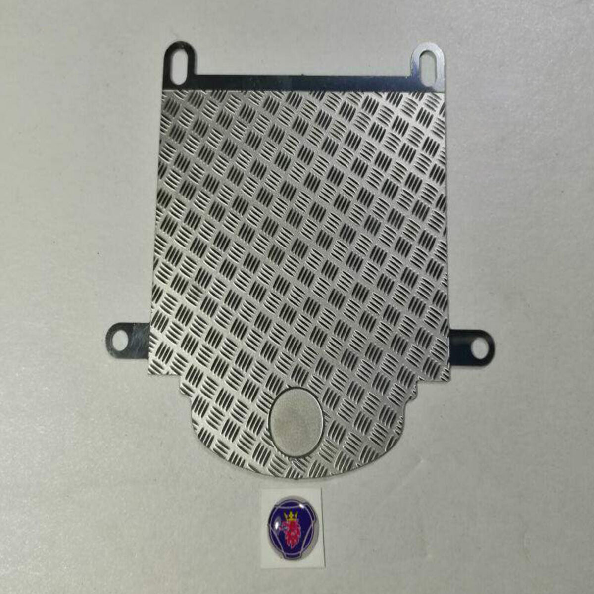 Metal Rear Anti-Skid Plate Gear for Tamiya 1/14 Scania R470 R620 56323 RC Truck