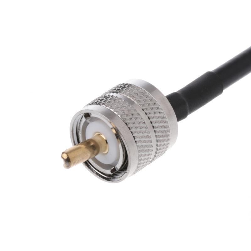 RF Coaxial Cable Connector UHF PL259 Male to UHF Male PL259 RG58 Pigtail Cable