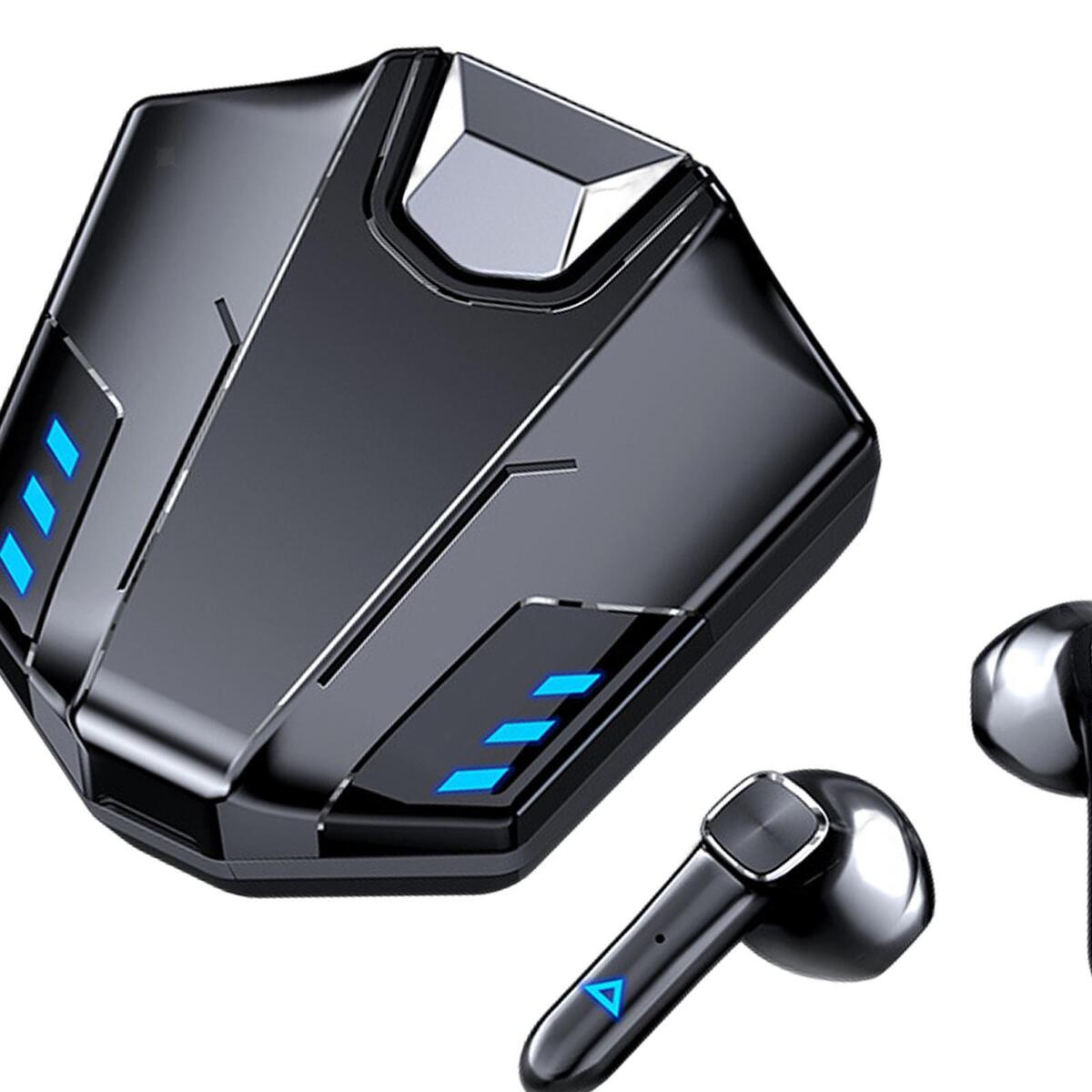 tachiuwa Gaming Earbuds, True Wireless Earphone with Mic Low-Latency TWS