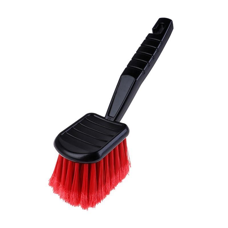 Premium Car Tire Brush Soft Bristle Car Motorcycle Hub Tire Cleaner Carpet Brush