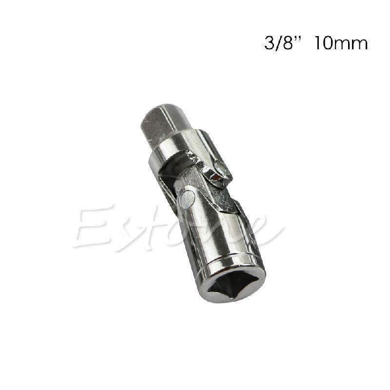 Universal Joint Set 3/8"Ratchet Angle Extension Bar Socket Adapter