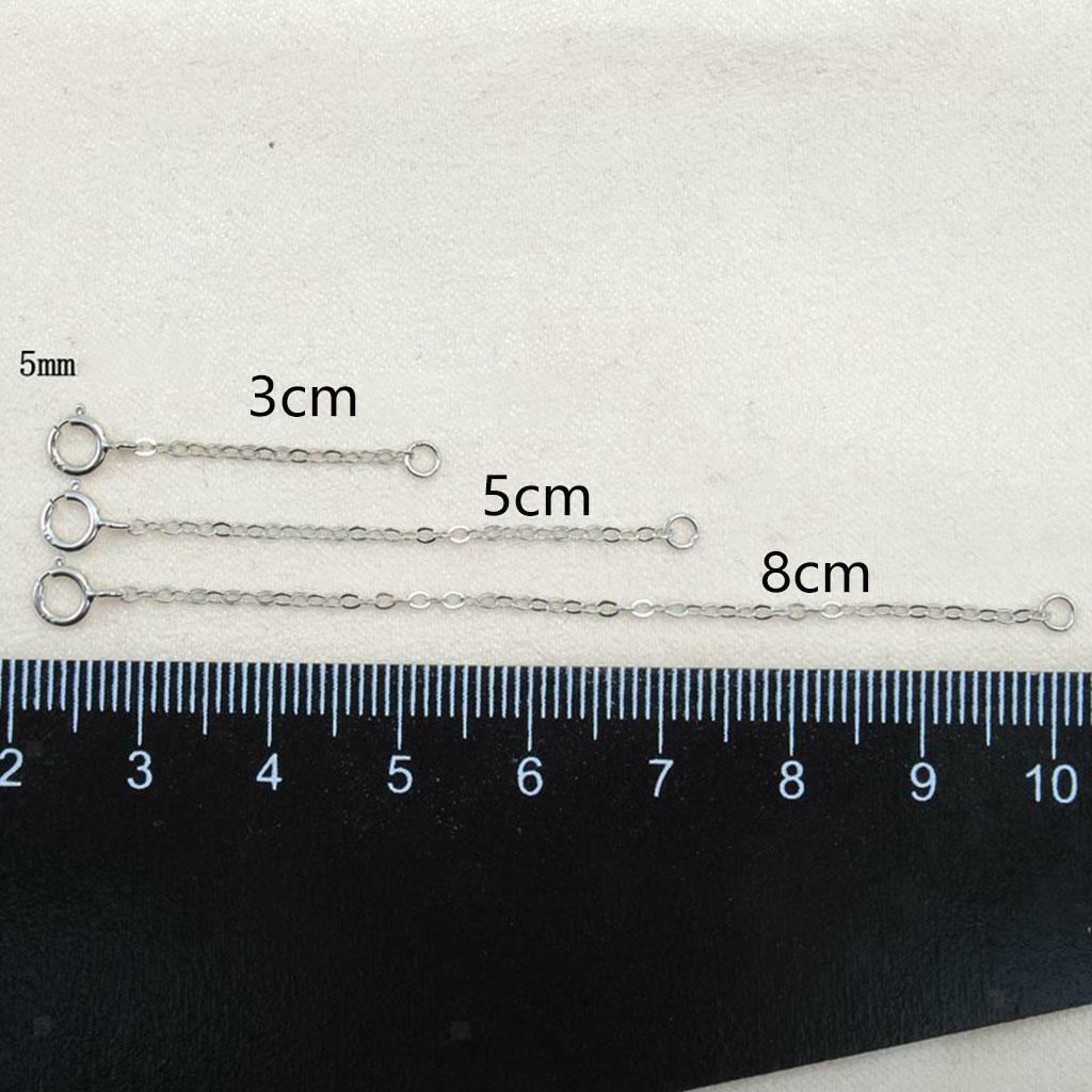9Pcs Chain  DIY Jewelry Making Findings Birthday Gifts Necklace