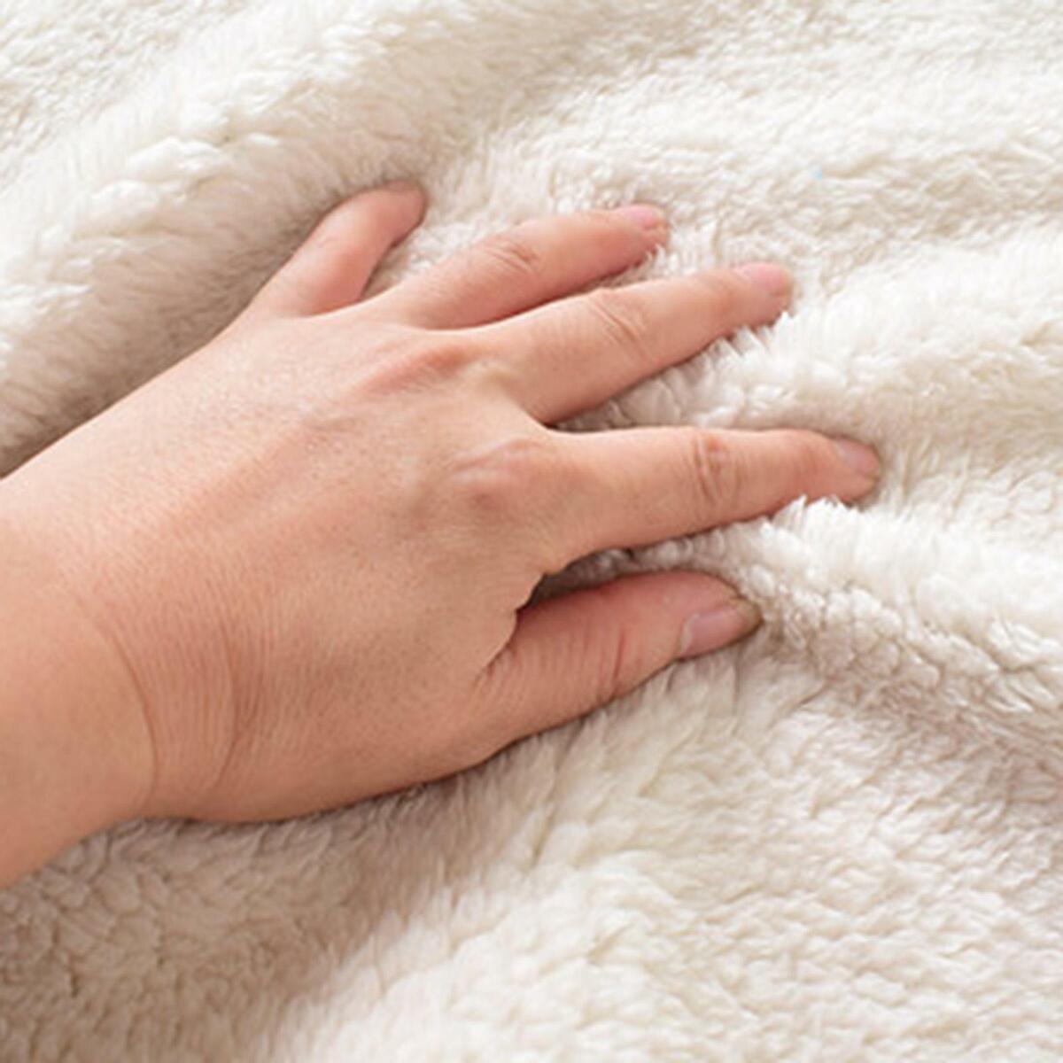 Old People Warm Shoulder Shawl Plush Cape Wrap  Soothing Warmth