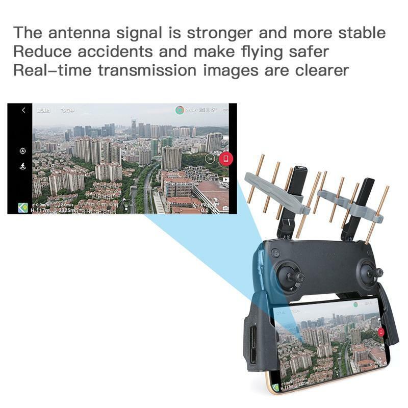 2.4G Silicagel Yagi Antenna Signal Booster for D JI Mavic 2 Drone Controller