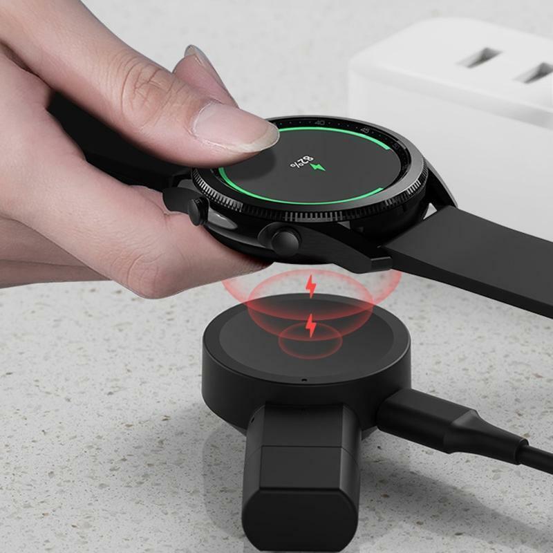 Magnetic-Cradle Charging Cable Power Bracket Charger Holder for -Galaxy Watch3/4