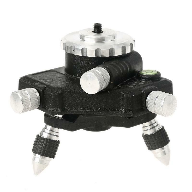 Level Adapter 360 Degree Adjustable Rotation Base Tripod Bracket Pivoting Base