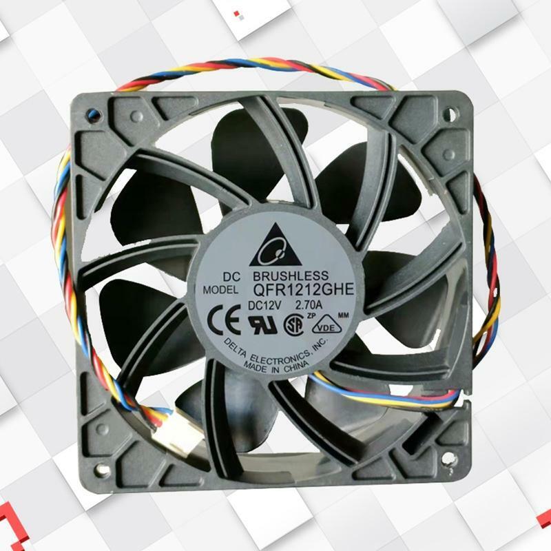 Replacement QFR1212GHE 12x12x3.8cm High Speed Cooling Fan 4Pin 4wire Connector