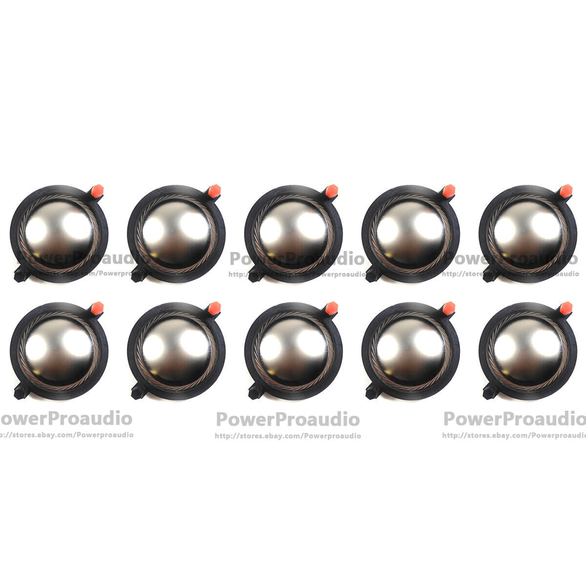 10pcs Replacement Diaphragm for B&C DE900, DE910, DE950, Driver Titanium 8ohm