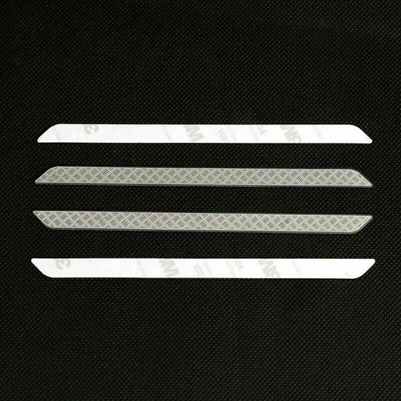 2x Nurf Bar Side Step Chequer Metal Plate Anti-Skid Board for Traxxas TRX-4 TRX4