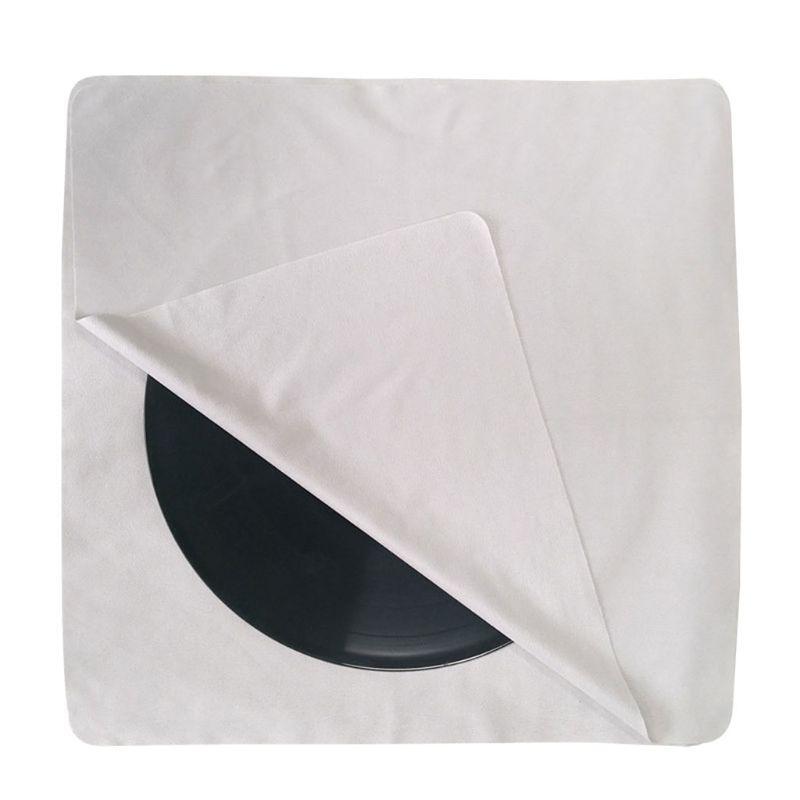High-quality Deerskin LP Vinyl Records Cleaning Cloth Lens Suede Cleaning Wipes