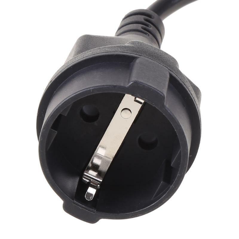 UPS/PDU Power Lead IEC 320 C14 Male To CEE7 European Female Adapter Cable 35CM