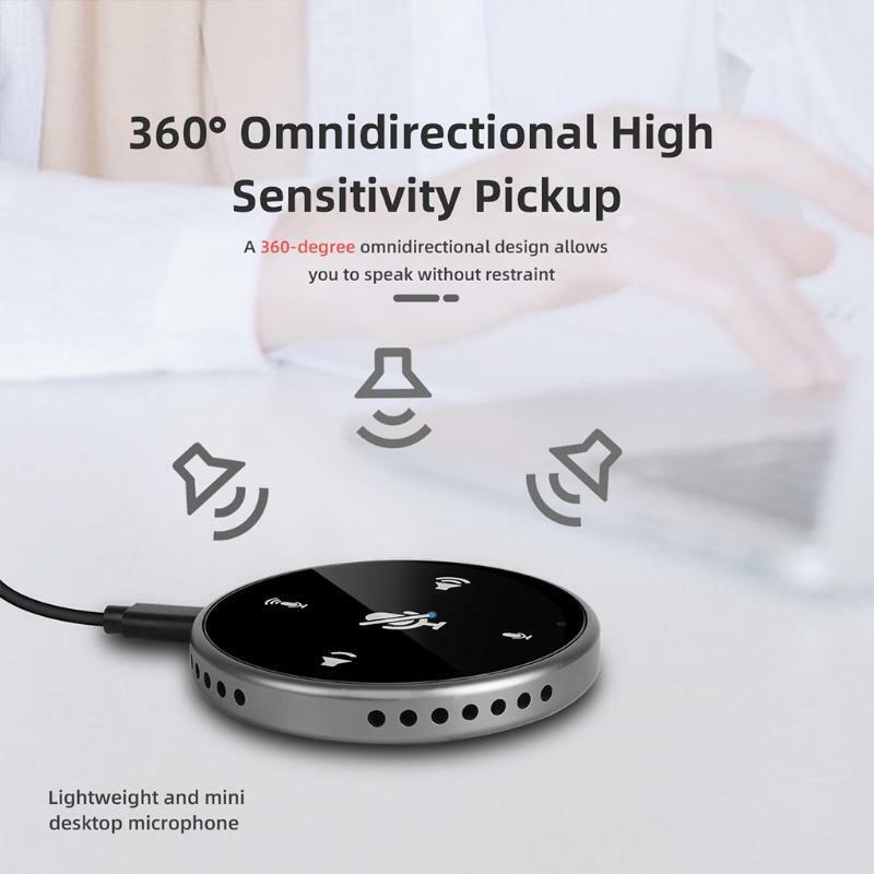 Portable USB Speakerphone  Microphone for Computer/Laptop Conference Game
