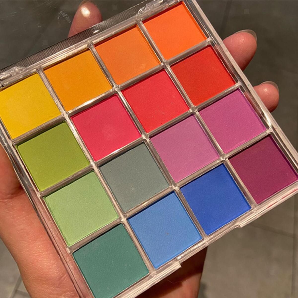 Neon Eyeshadow Palette High Pigmented Make up Pallet Easy to Blend