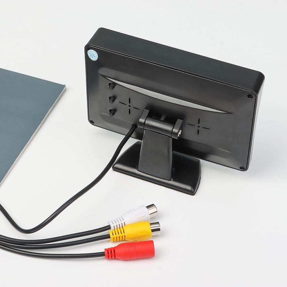 4.3" Car Monitor LCD Desktop High-definition Display Parking Backup Camera