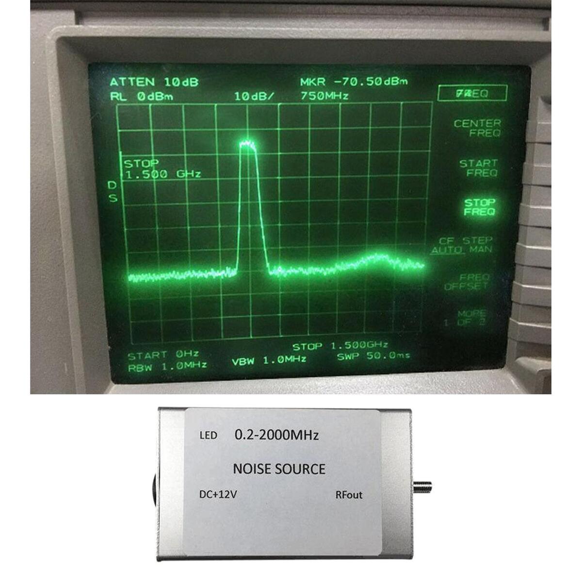 Gazechimp Noise Signal Generator DC+12V Simple Tracking Source for Band