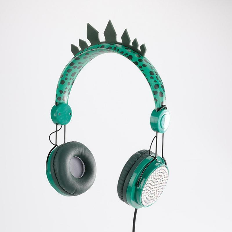 Dinosaur Headphones Children Headset Boys Kids Wireless Earbuds with Mic BT5.0