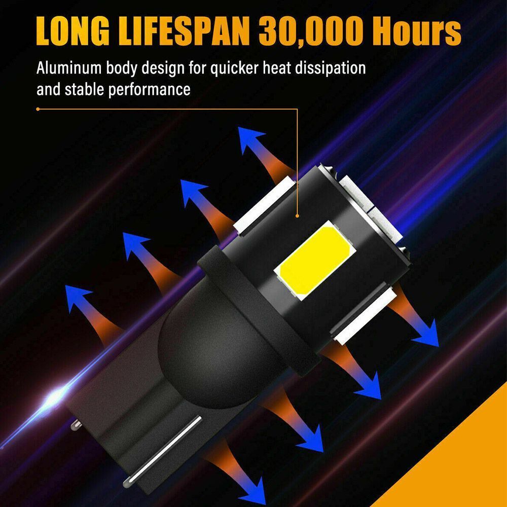 Car Lights New T10 194 168 W5W Canbus Side Marker White Dome LED Light Bulbs
