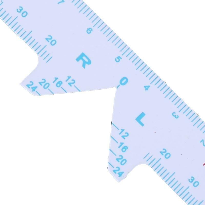 4 Pack PD Ruler Optical Vernier Pupilary Ruler Distance Meter Ophthalmic Tool