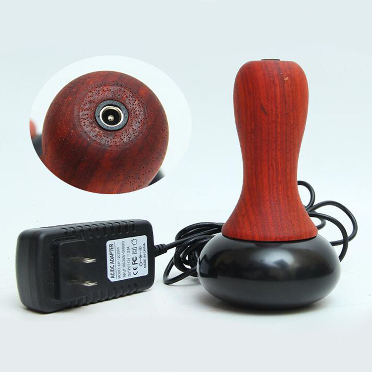 Electric Acupuncture Point Massager Taiji Ball Electric Warm for Living Room