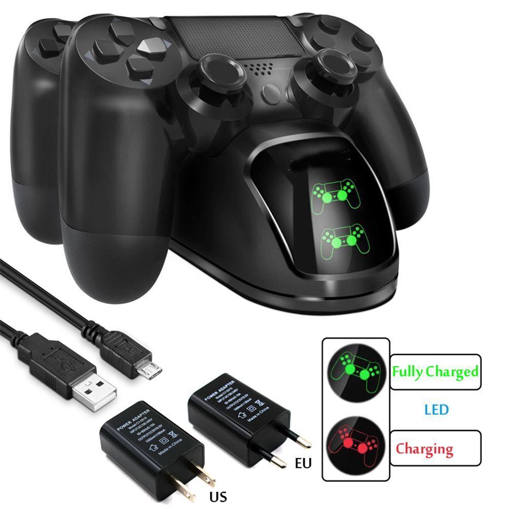Stand Dual Fast Charger Charger Dock for PS4 for PlayStation 4 Controller