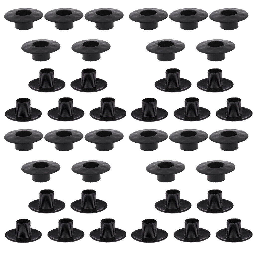 20Pieces FOOSBALL BEARING Table Football  Bearings Accessories Black