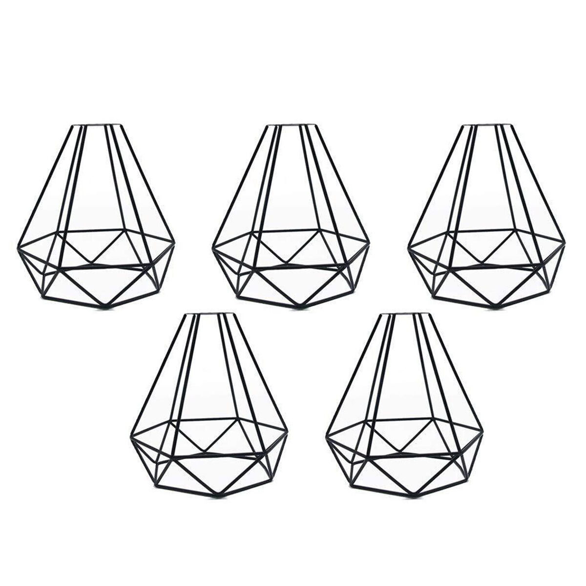 Diamond Shaped  Guard Pendant  Cage Ceiling Hanging Lampshade