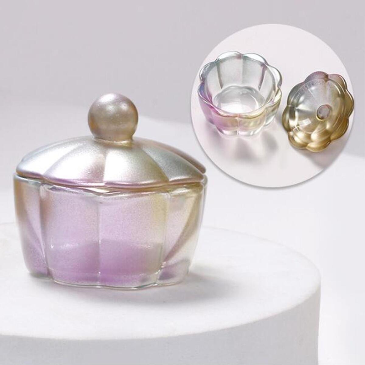 3Pcs Nail Art Crystal Glass Bowl Cup for Nail Salon  Glassware
