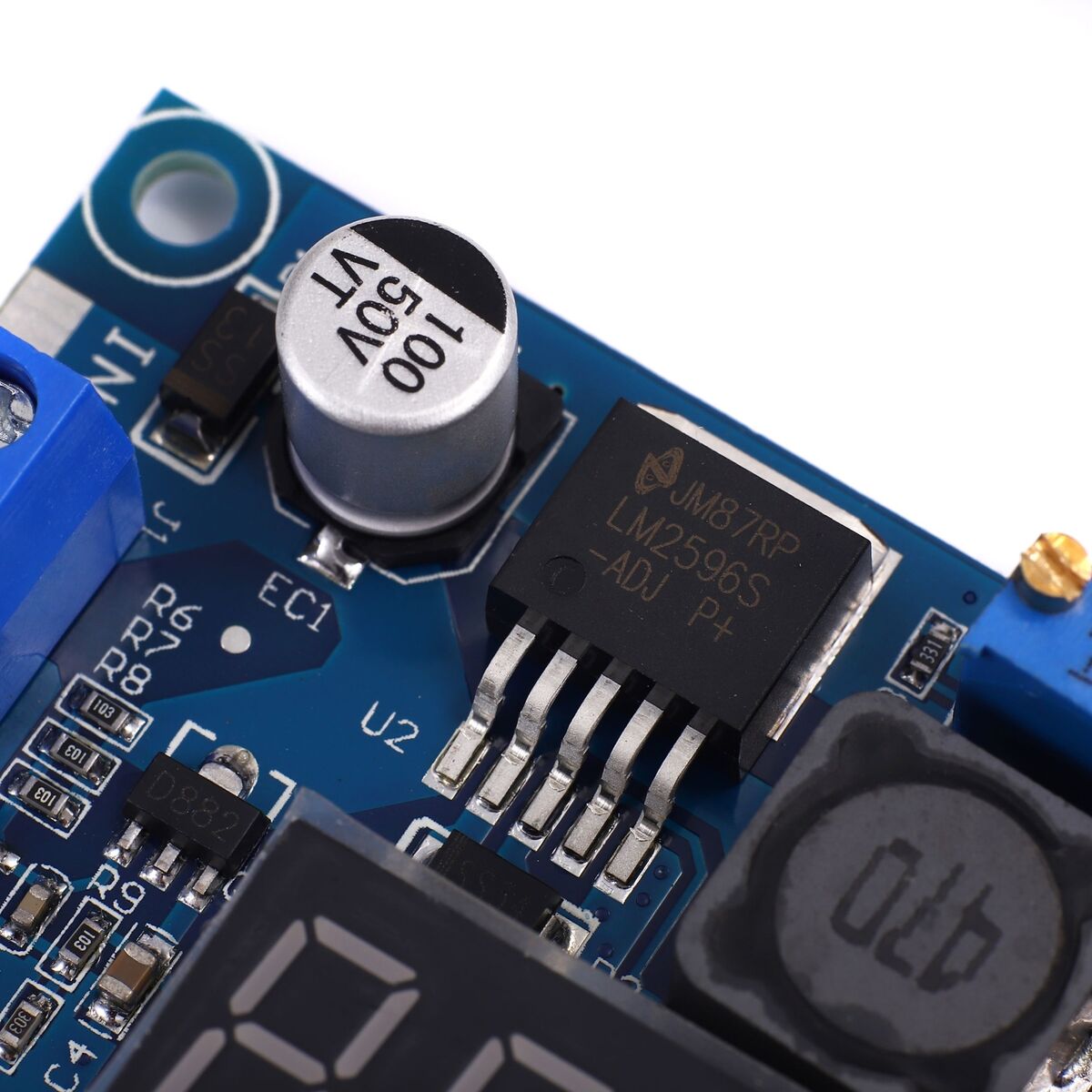 with Display Screen Power Supply Step Down Voltage Regulator Buck Converter