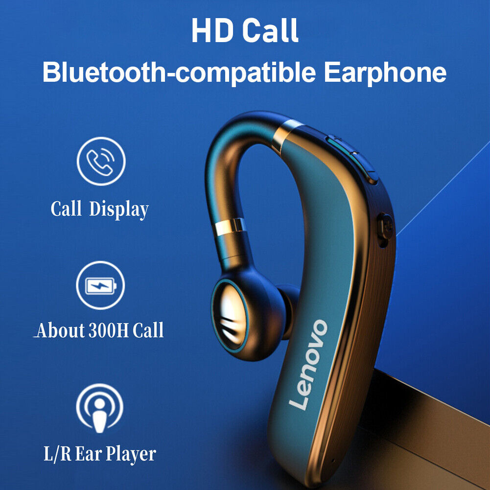 Lenovo HX106 Bluetooth-compatible 5.0 Headset Wireless Earphone with Mic fo