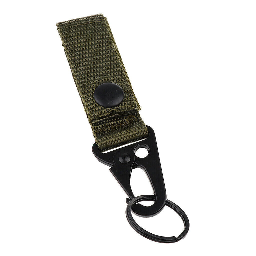 2pcs   Hanging Belt Carabiner Clip Hook Webbing Buckle Strap