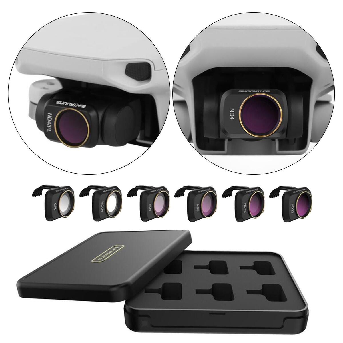 Set of 6 Lens Filter  CPL ND  Combo for Mavic Mini/  Camera