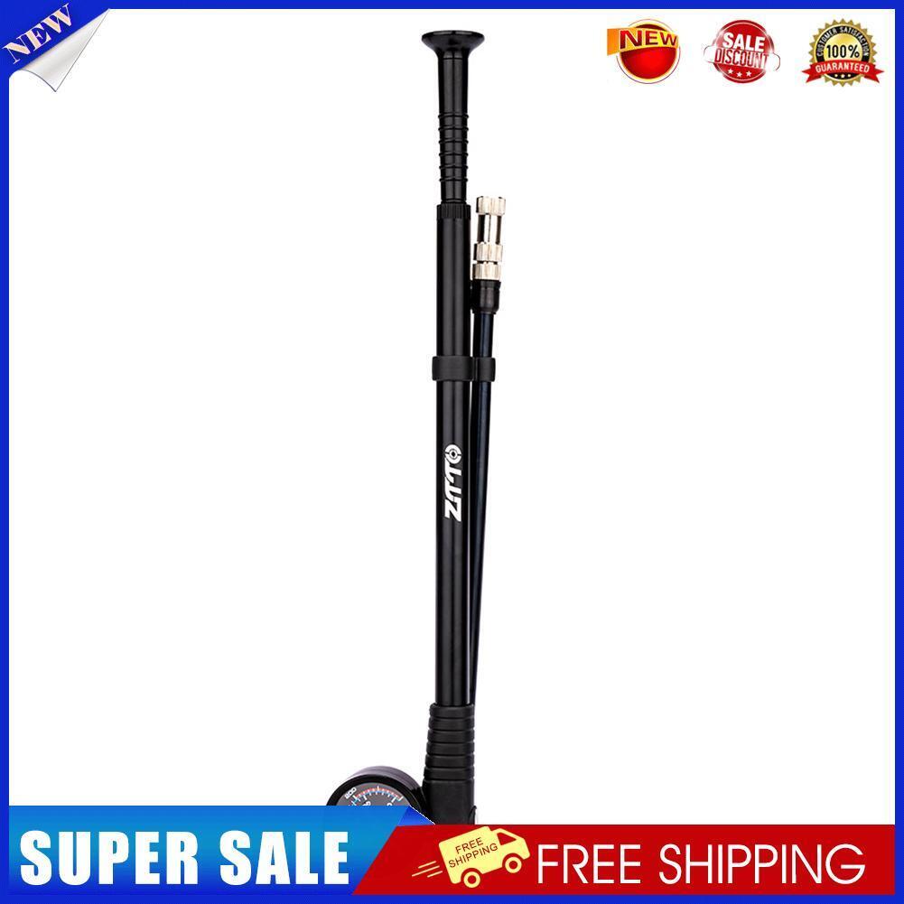 ZTTO Portable MTB Bike Air Pump with Gauge 300PSI Inflator for Front Fork