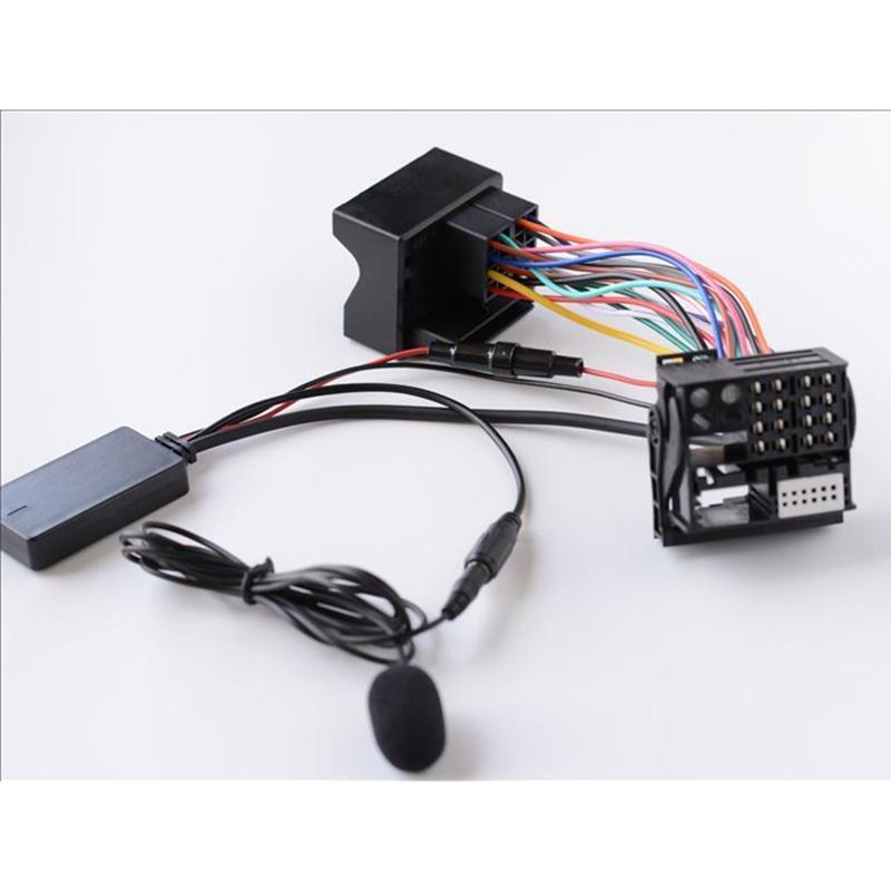 For-Audi A4 B7 A8 R8 A3 Bluetooth-compatible Wireless Radio Stereo Audio Adapter