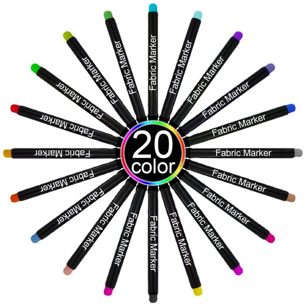 Unique Fabric Markers  Nontoxic DIY for Clothes Sewing Accessories Decor
