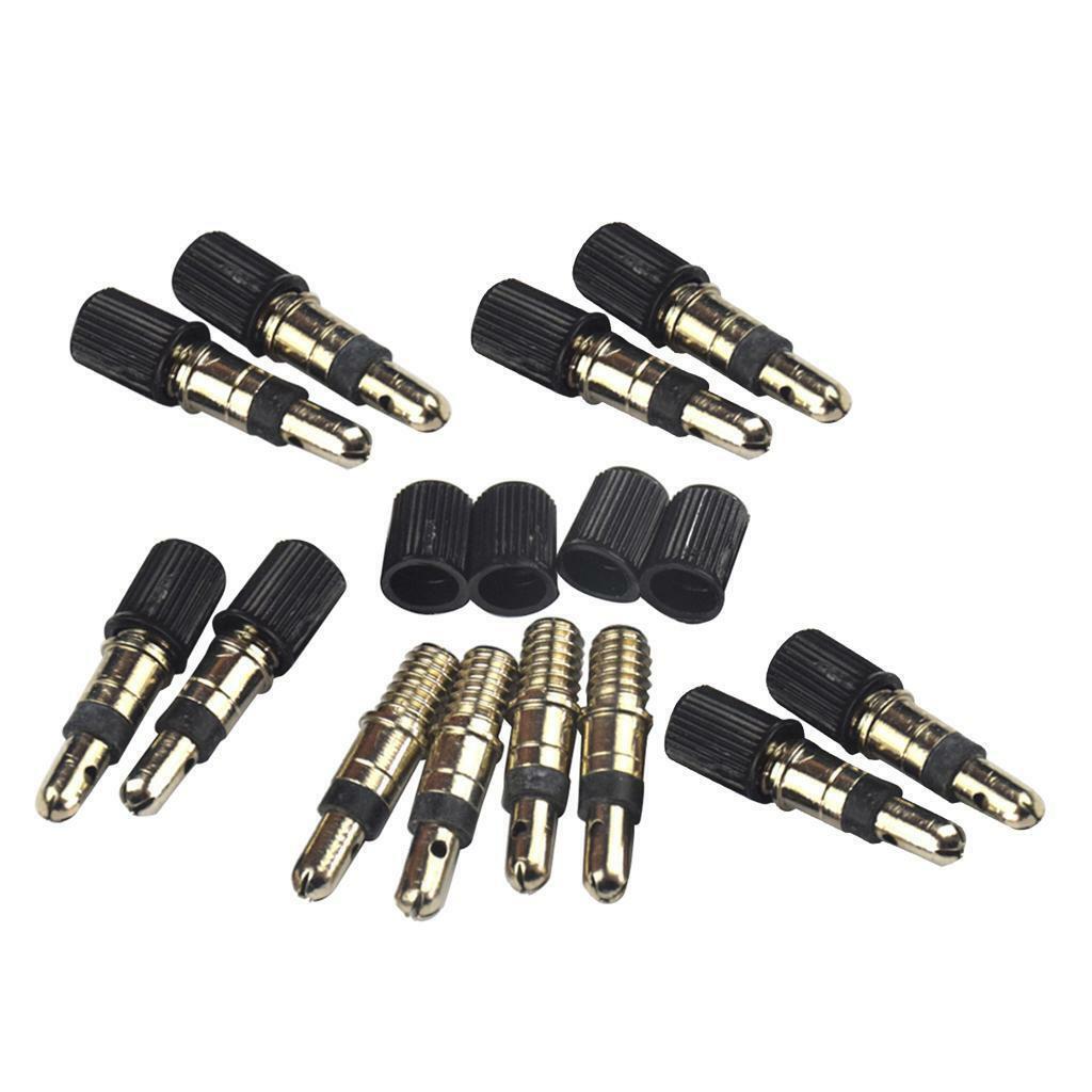of 12 German Valve   Valve  with Caps 28mm Replacement