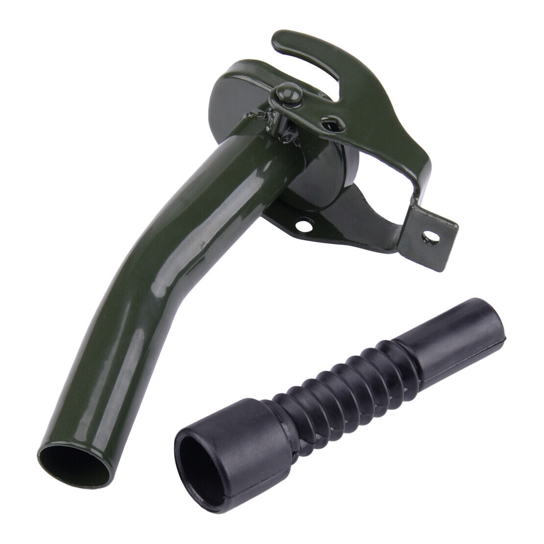Metal Jerry Can Gas Canister Rubber Nozzle Spout for Standard 20L jerry cans Top