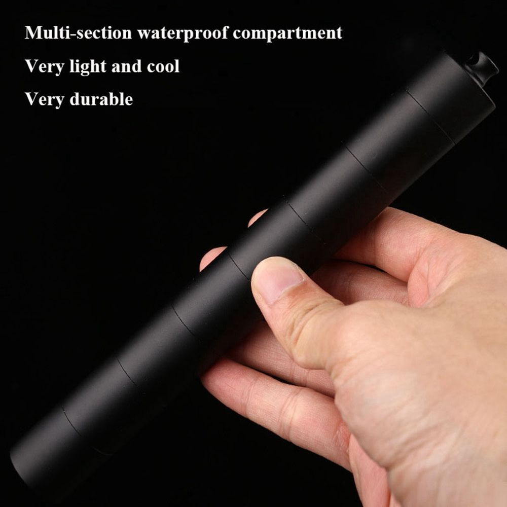 Aluminum Alloy Medicine Seal Waterproof Canister EDC Tool Capsule Bottle