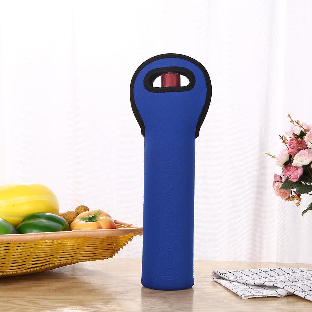Outdoor Dust-proof Red Wine Bottle Cover Protective Sleeve (Royal Blue)