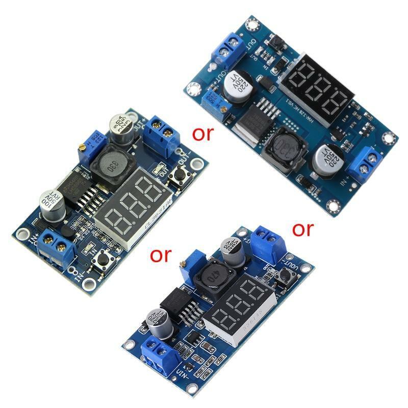DC 4.0~40 to 1.3-37V LED Voltmeter Step-down Power Converter Module LM2596