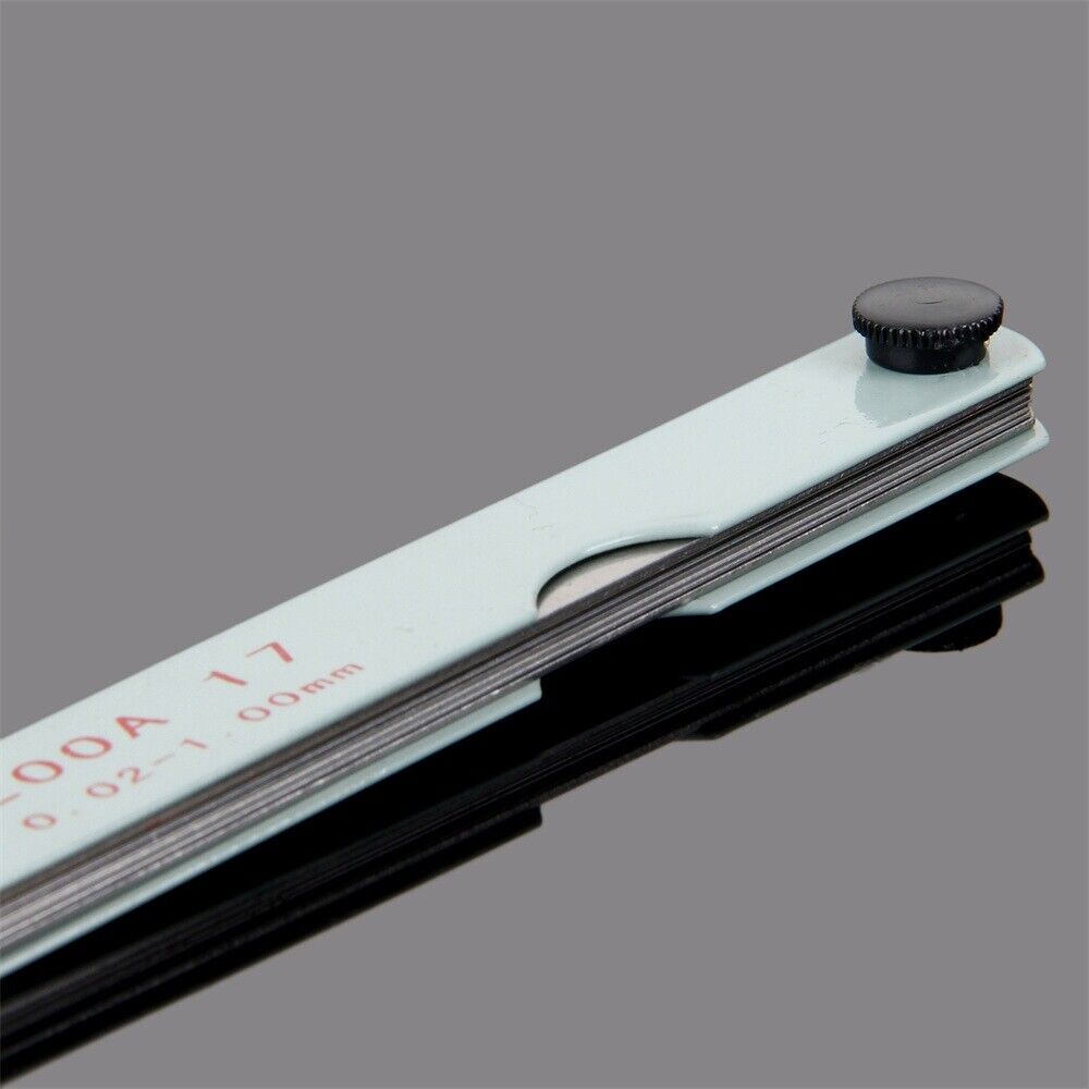 HOT 1 Set Metric Feeler Filler Gauge with 17 Blades Valves Tappets Measure Tool