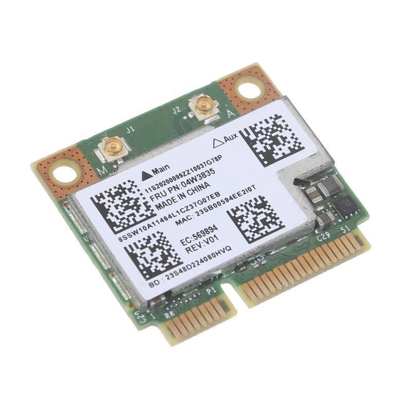Dual Band 2.4+5G 300Mbps 802.11a/b/g/n WiFi BT4.0 Wireless Half Mini PCI-E Card