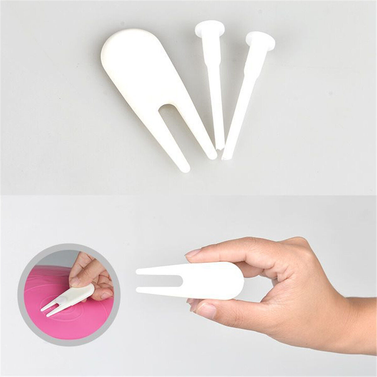 5pcs Fitness Exercise Sport Inflatable Yoga Ball Air Stopper Plug Puller Pump