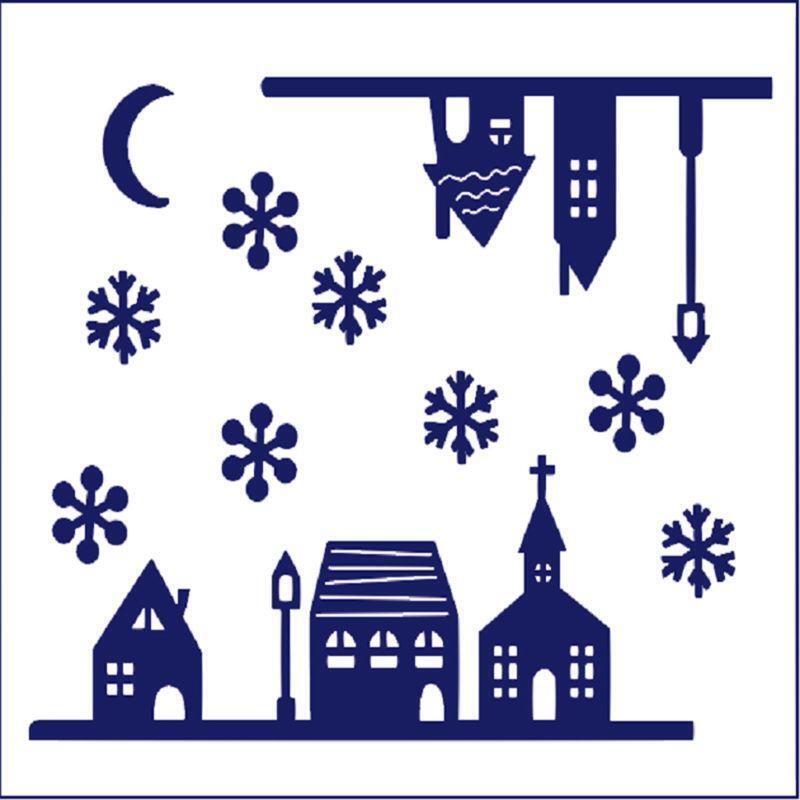 Star Moon House Metal Cutting Dies Stencil DIY Scrapbooking Album Stamp Paper