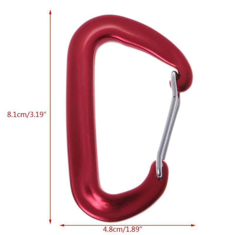 12kn Climbing Carabiner, Professional Safety Lock for Safety, Climbing Equipment