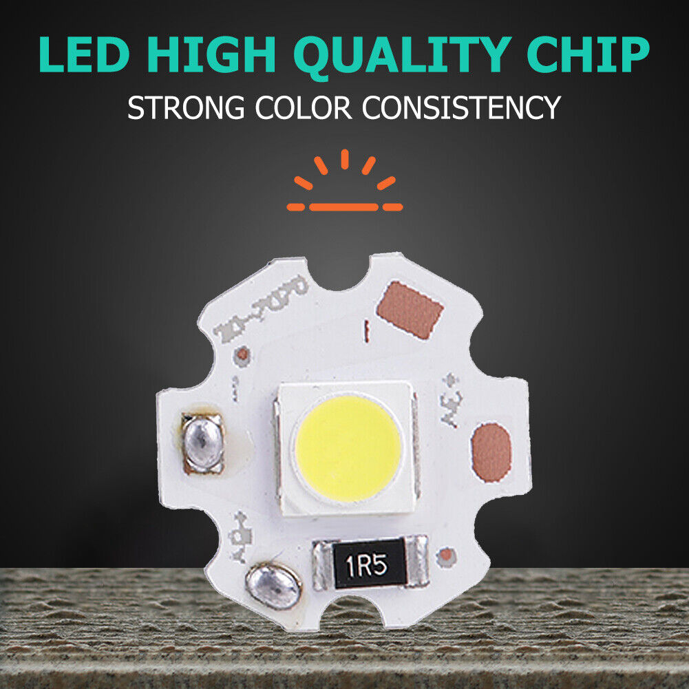 High Power 5V 3W COB LED Lamp Chip Light Source for Floodlight (White)