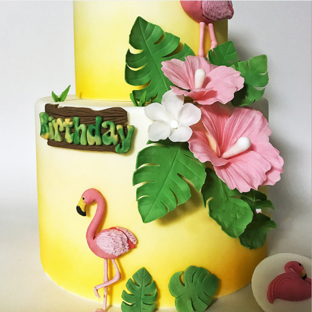 Clay Fondant Sugar Craft Baking Tool Leaf Silicone Mold Cake Mould Cake Decor